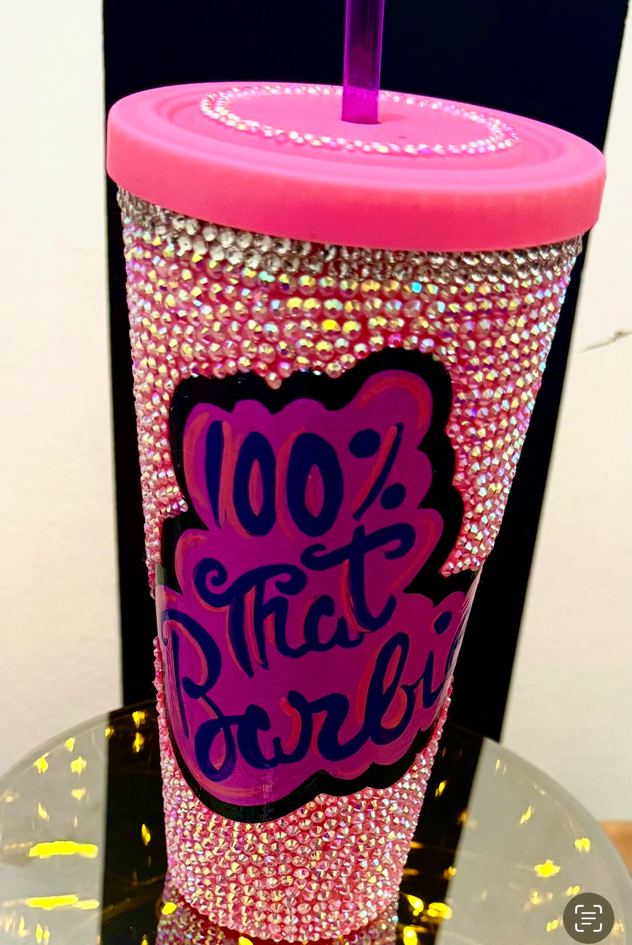 Pink Sparkle Tumbler