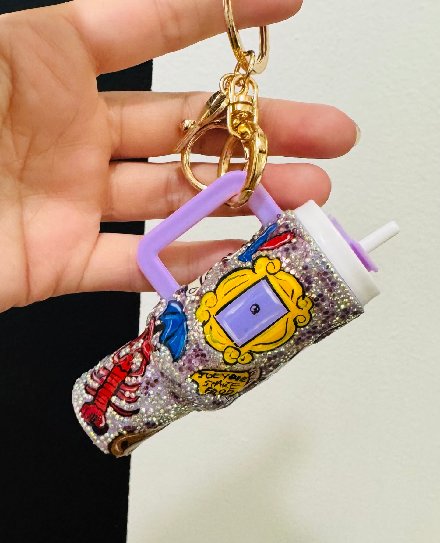 Friends Tumbler Keychain