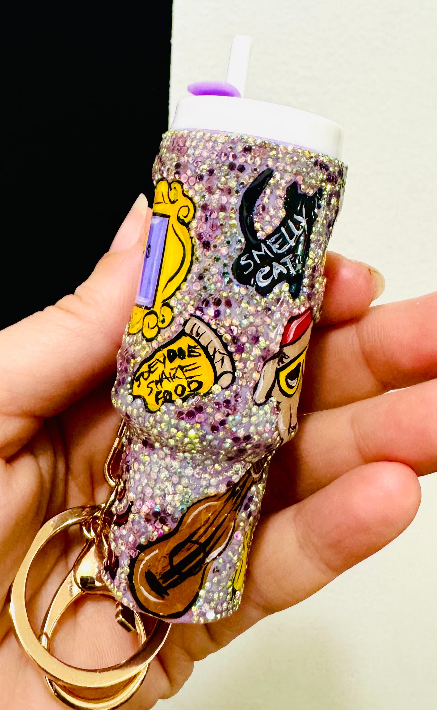 Friends Tumbler Keychain