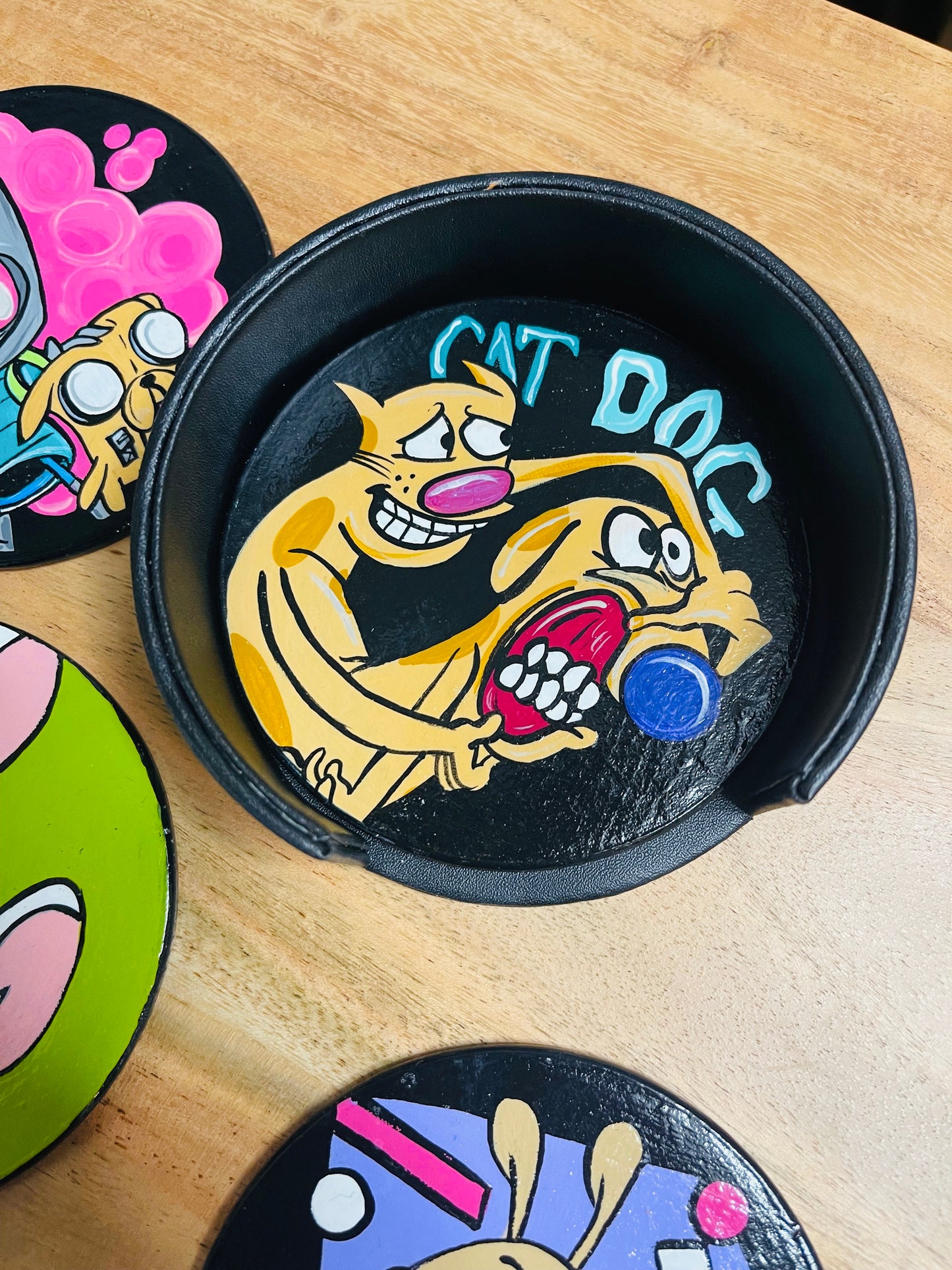 90s Cartoons Coaster Set