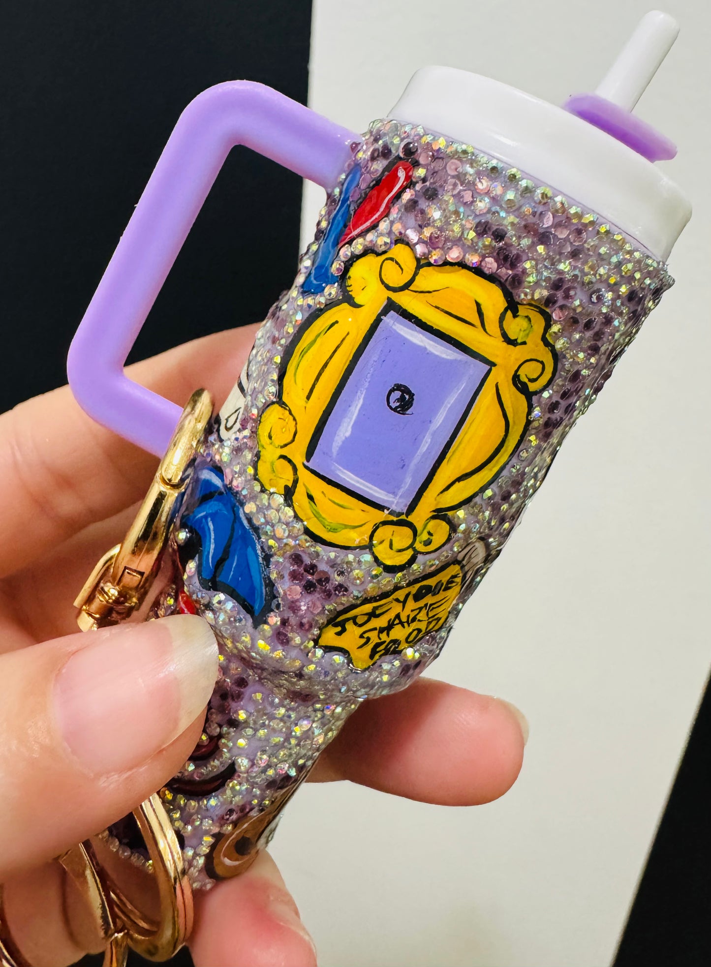 Friends Tumbler Keychain