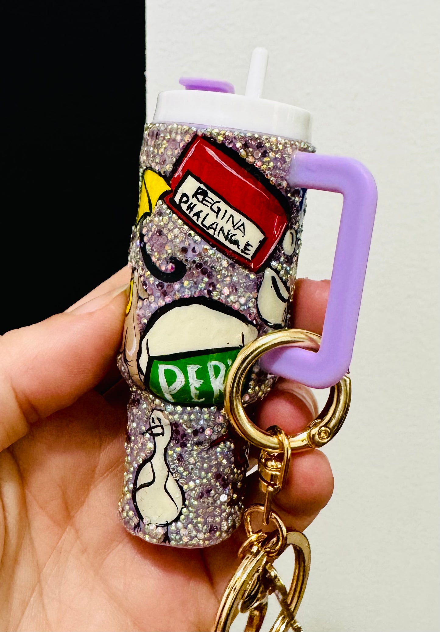 Friends Tumbler Keychain