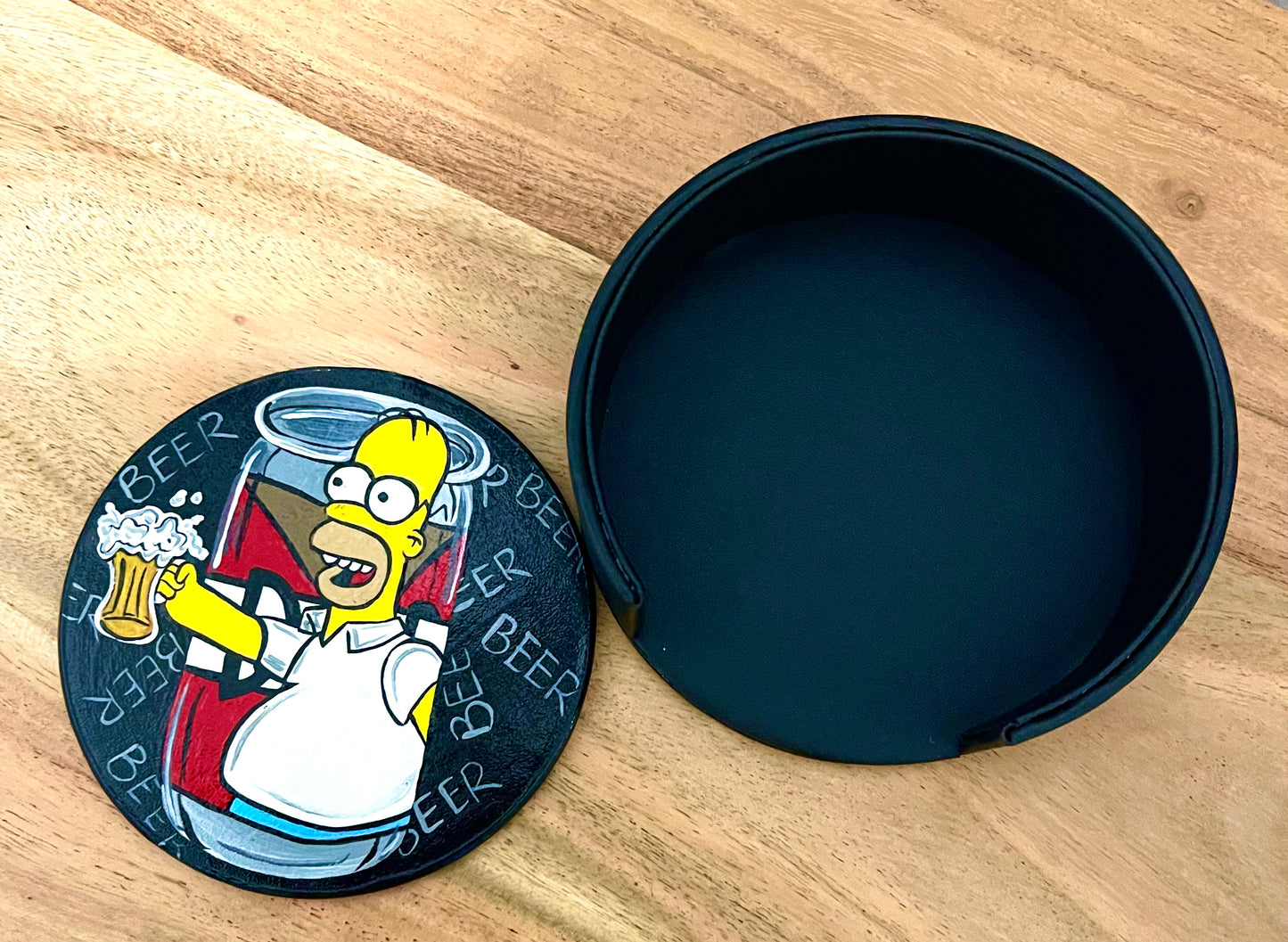 Beer Me Homer Coaster