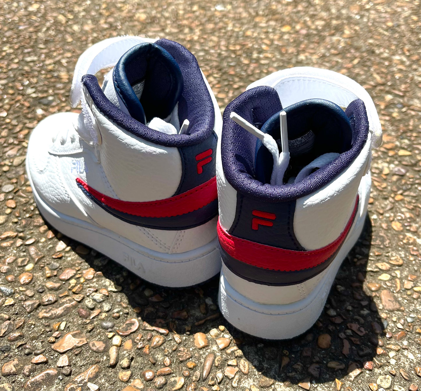 Toddler Fila High Tops- 8