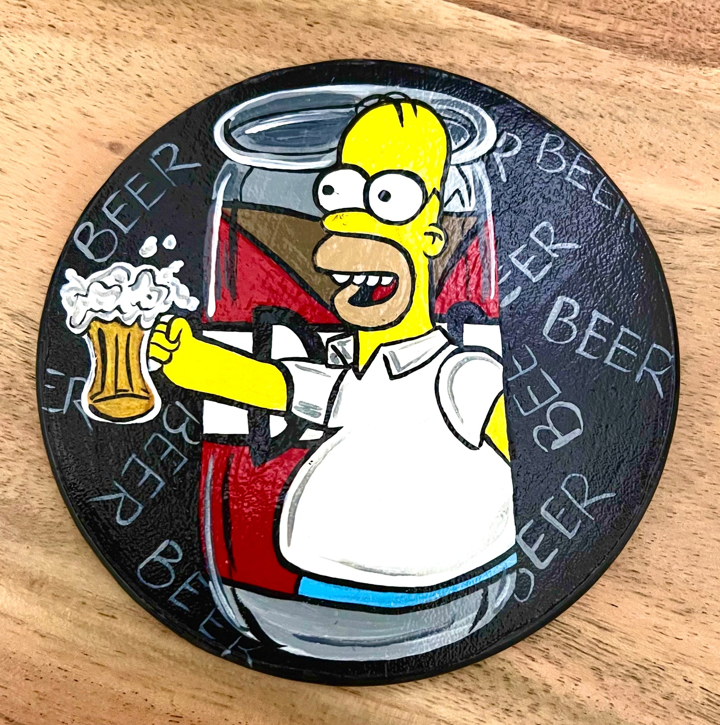 Beer Me Homer Coaster