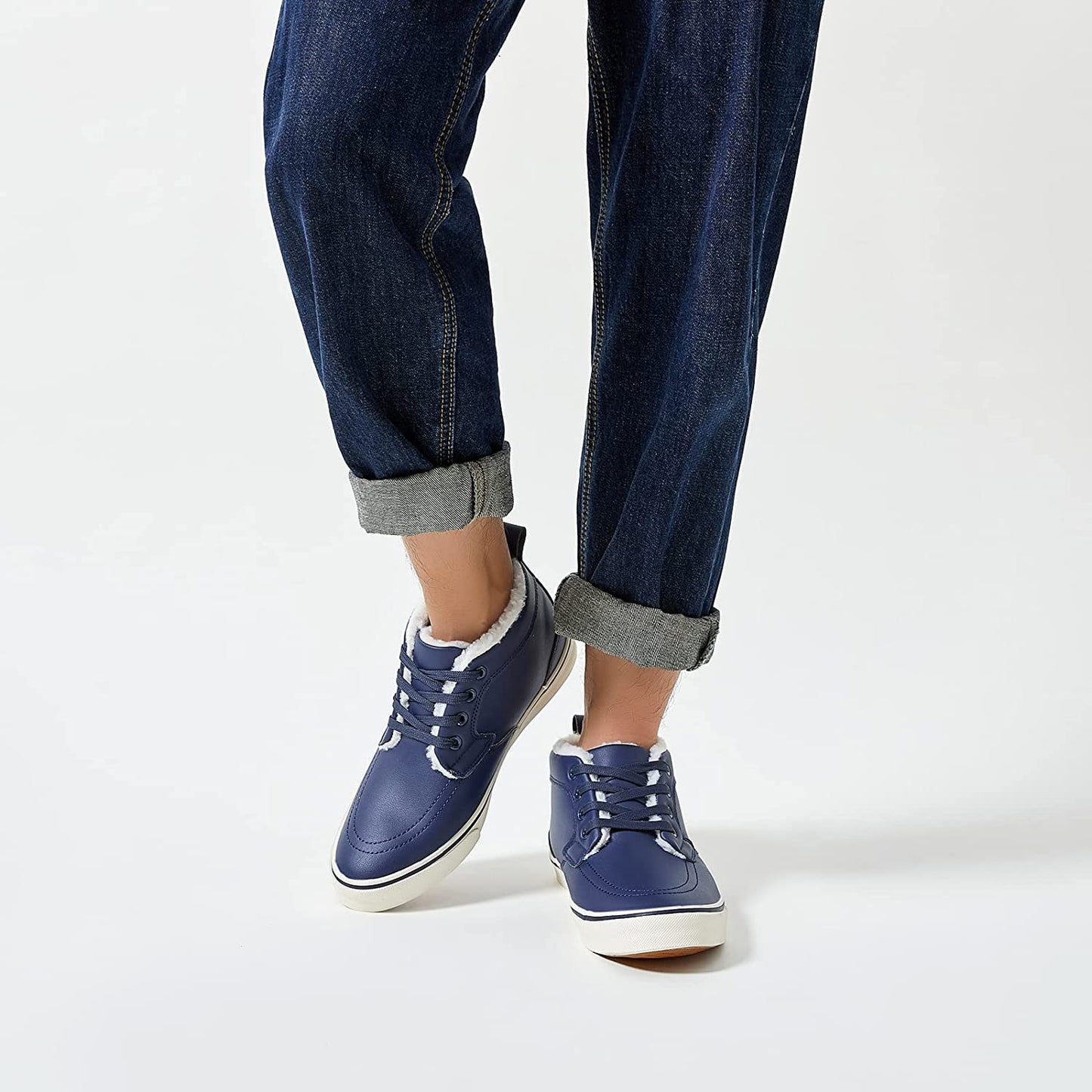 Men's Size 8 High Top Sneakers