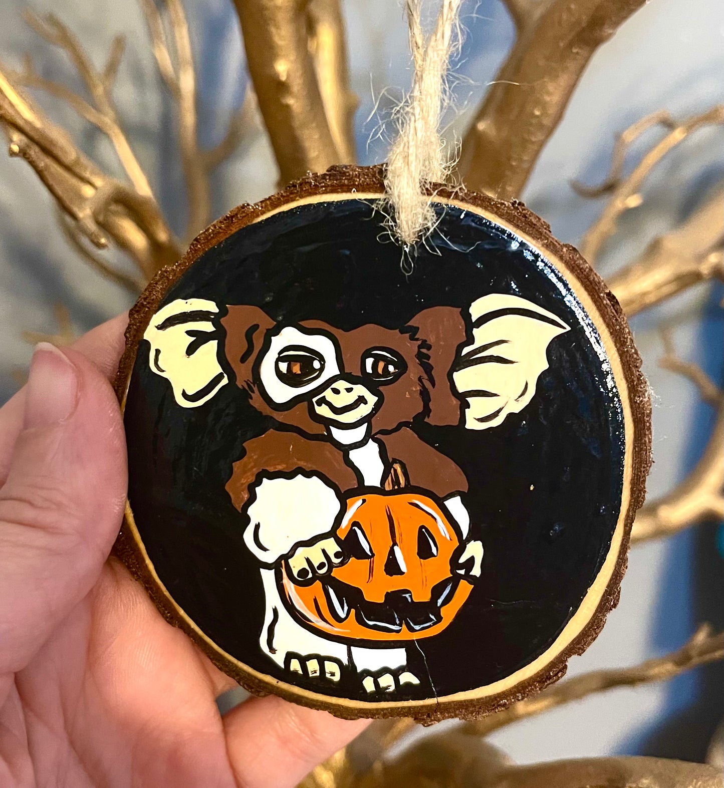 Gizmo Double Holiday Ornament