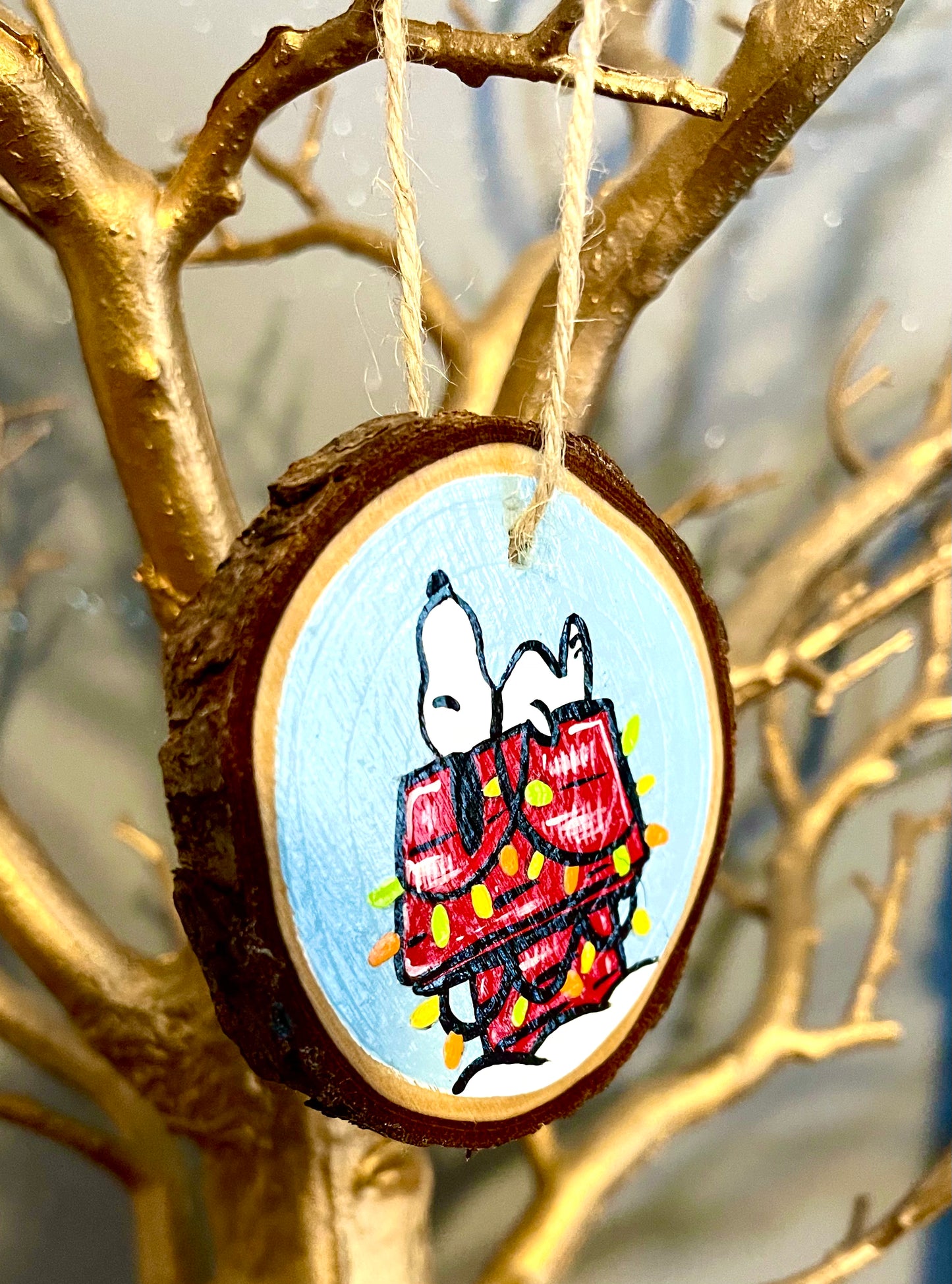 Snoopy Double Holiday Ornament