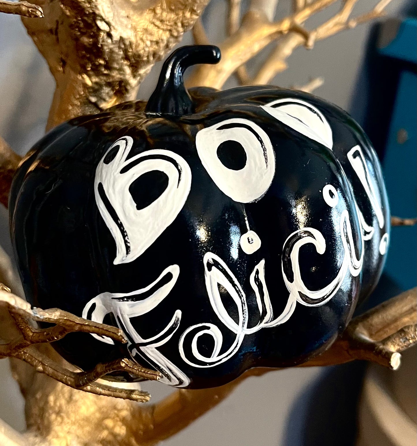 Boo Felicia Pumpkin