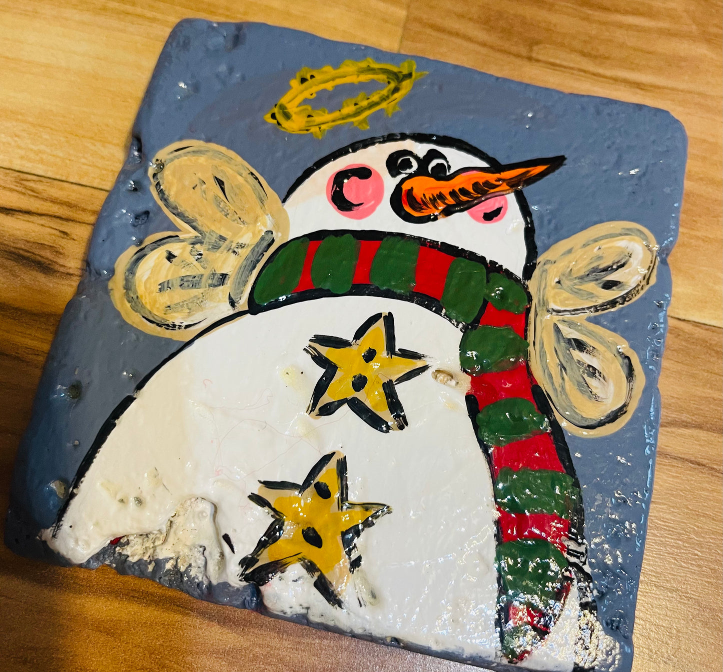 Vintage Snowman Coaster
