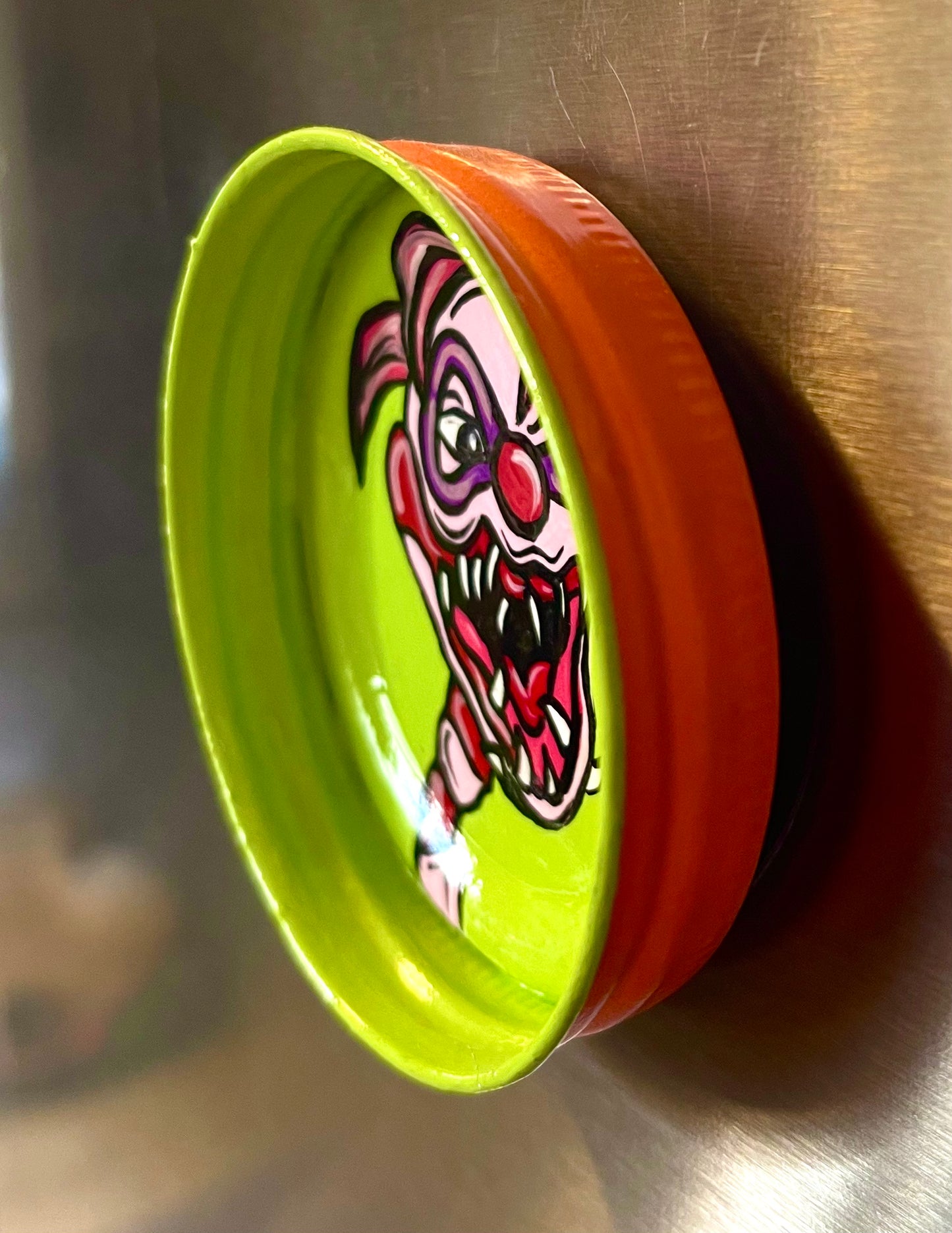 Creepy Clown Magnet