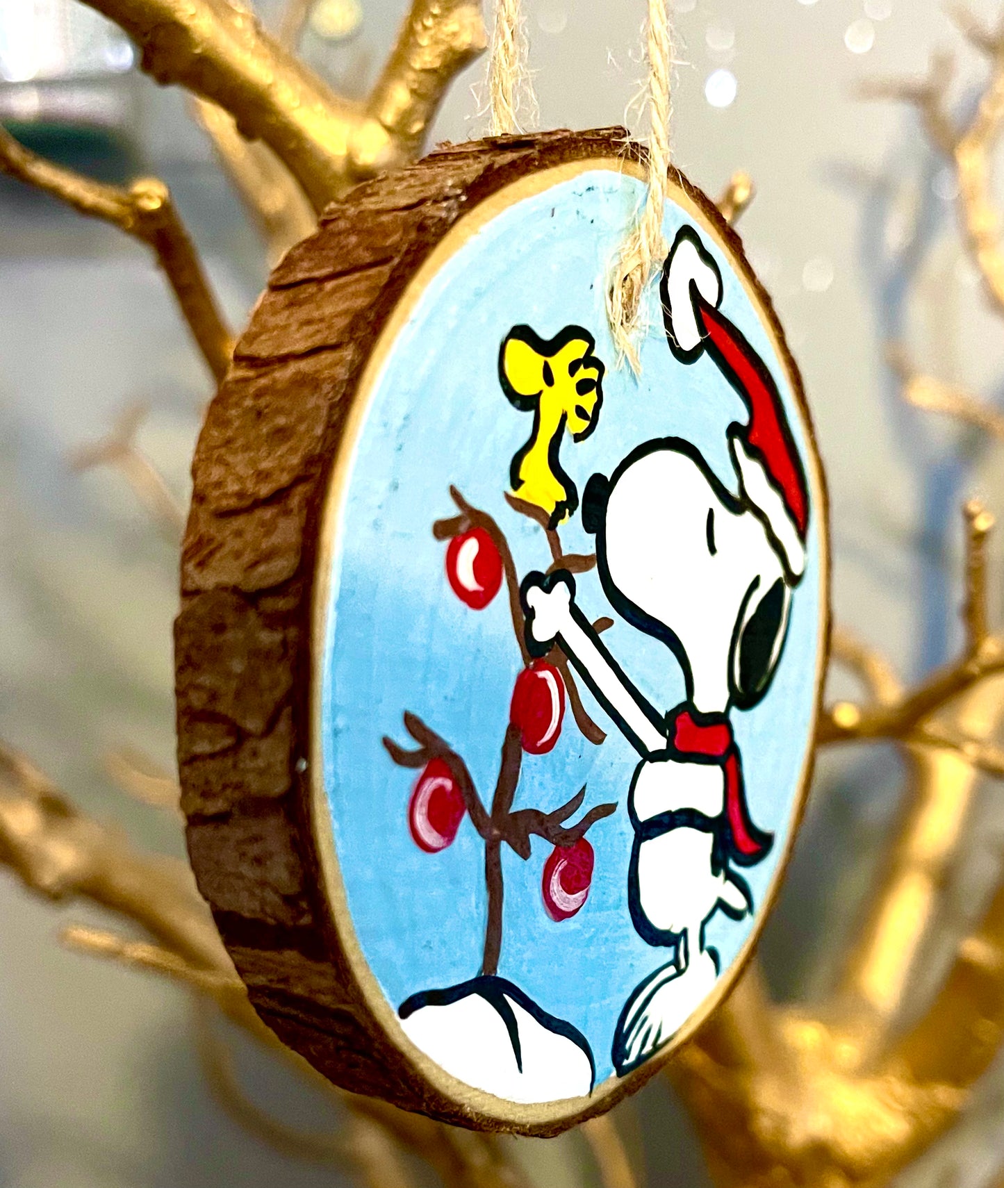 Snoopy Double Holiday Ornament