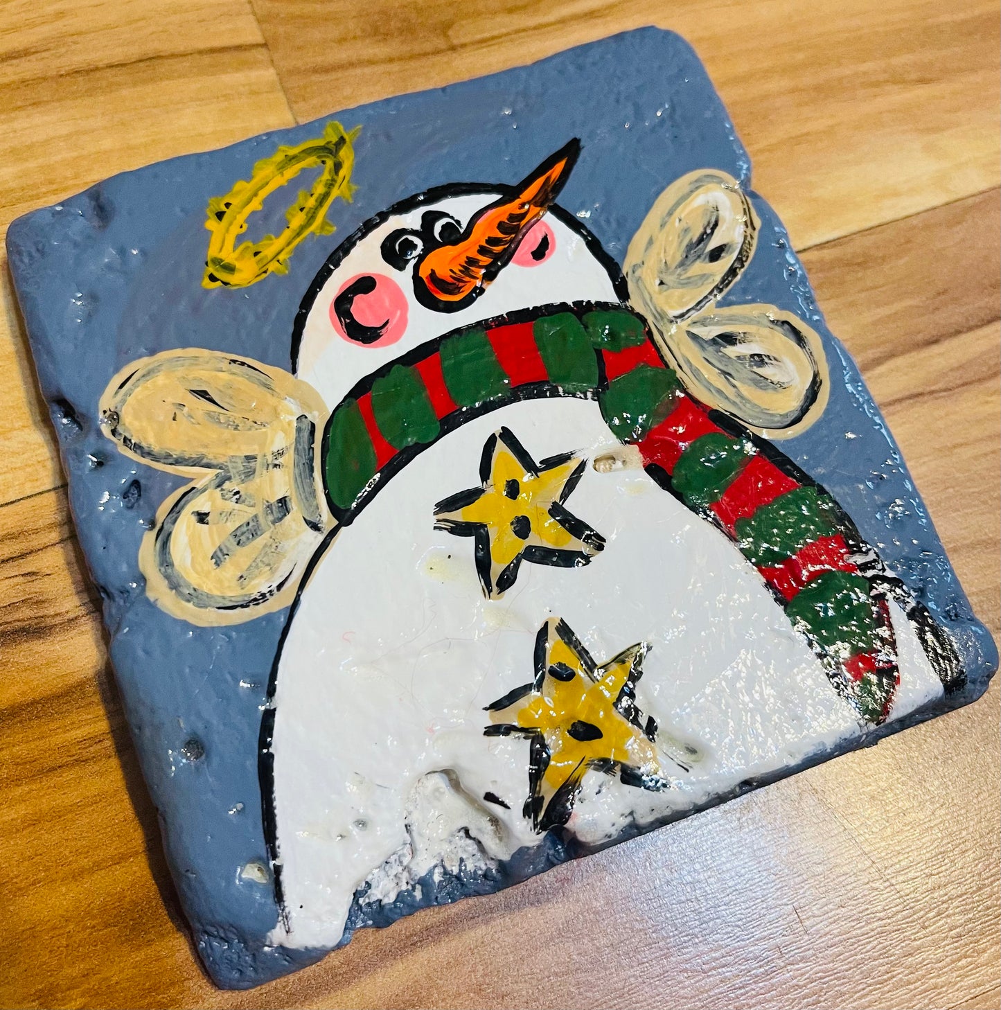 Vintage Snowman Coaster