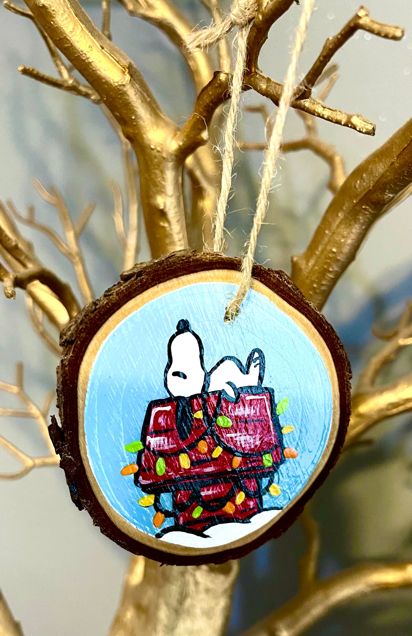 Snoopy Double Holiday Ornament