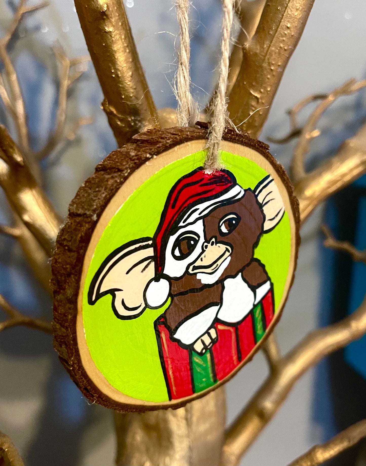 Gizmo Double Holiday Ornament