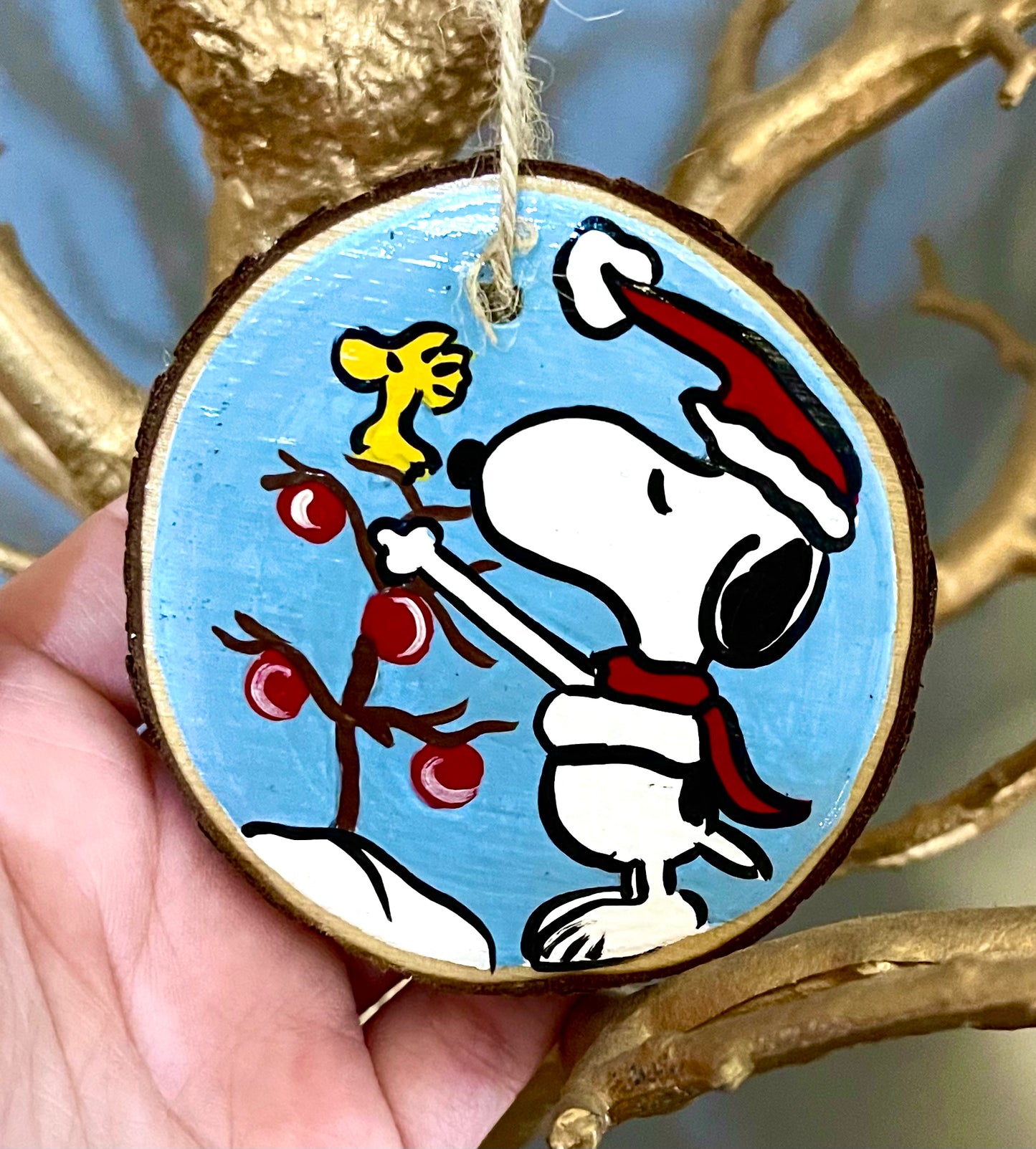 Snoopy Double Holiday Ornament