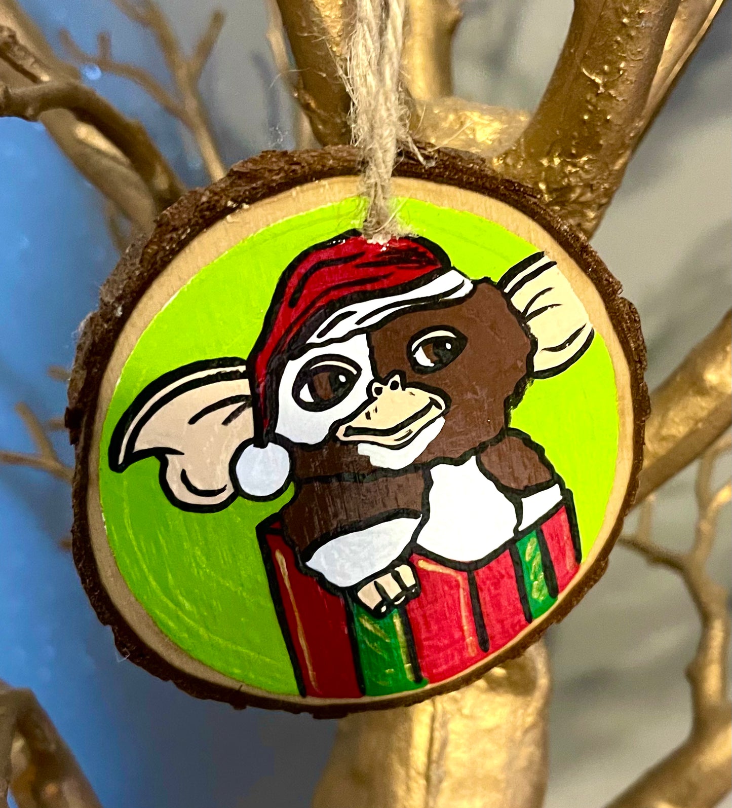 Gizmo Double Holiday Ornament