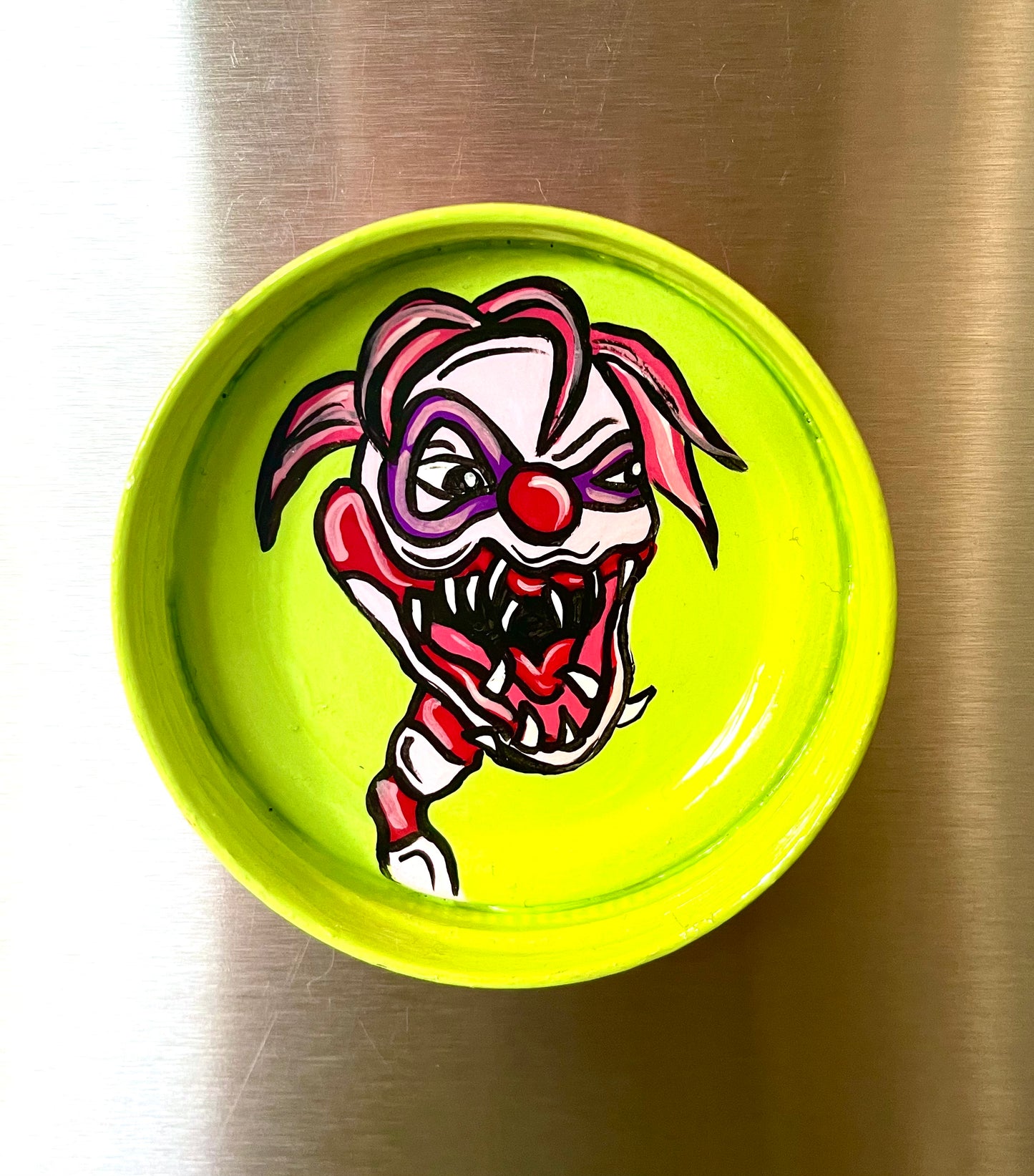 Creepy Clown Magnet