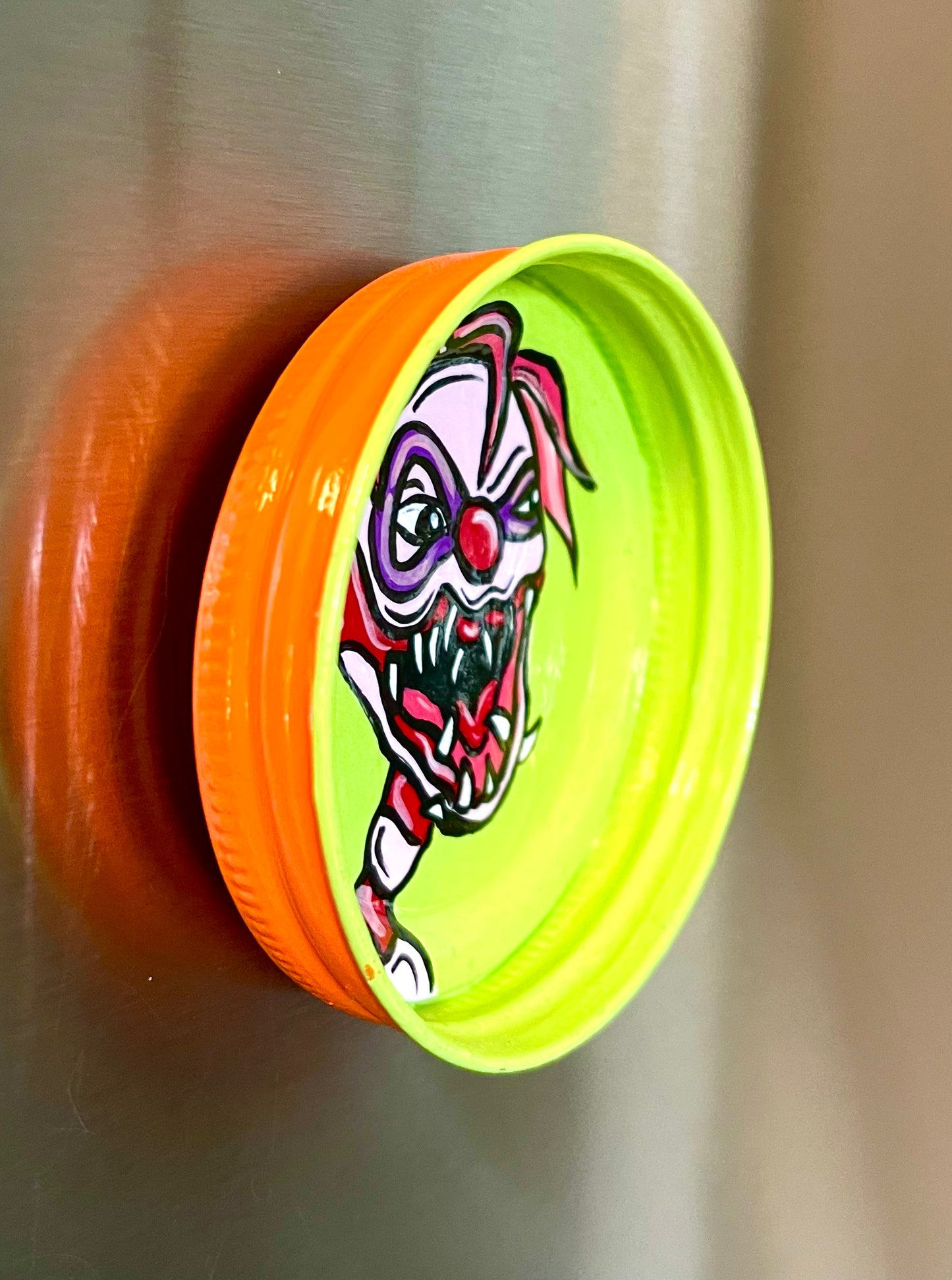 Creepy Clown Magnet
