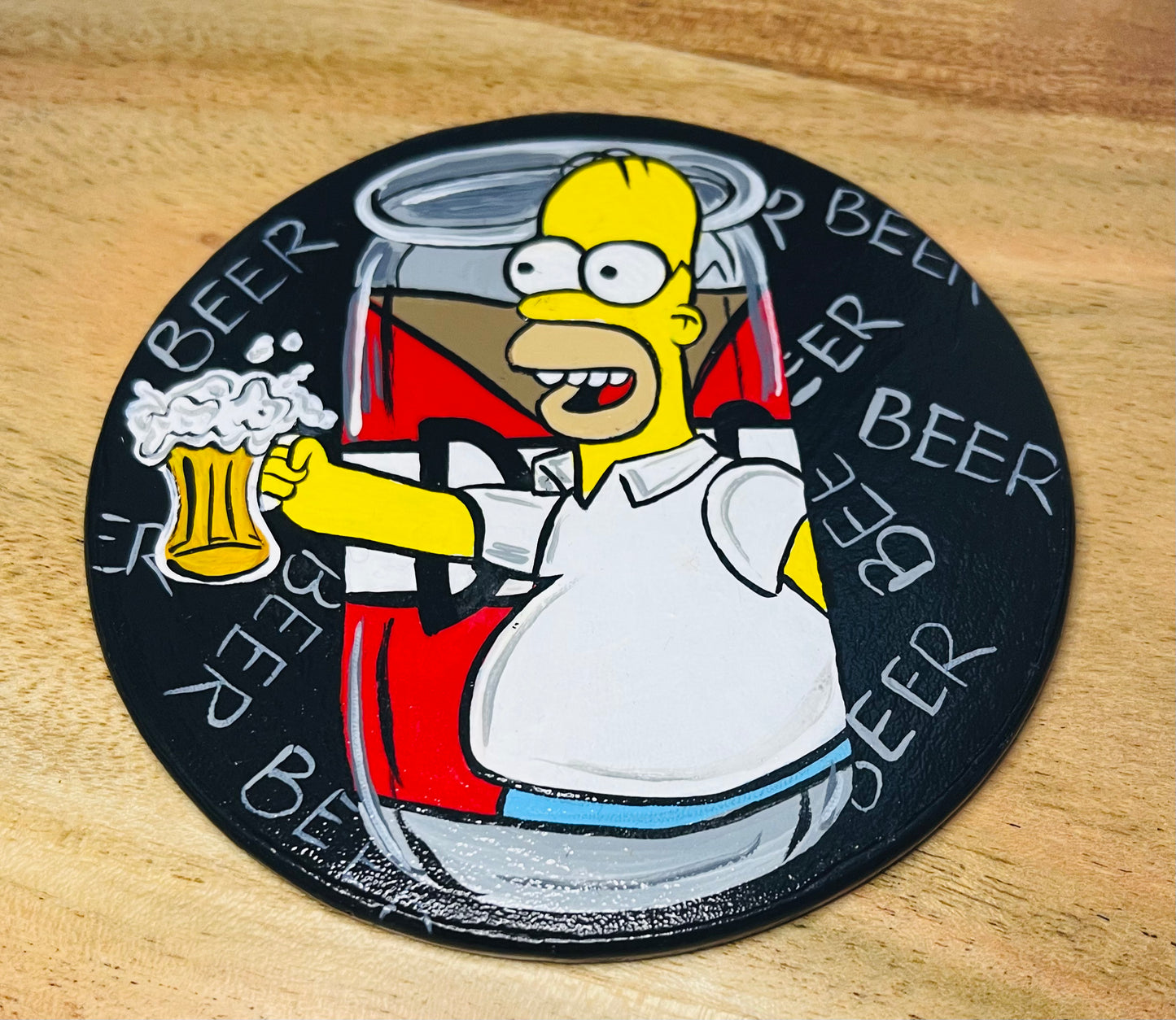Beer Me Homer Coaster
