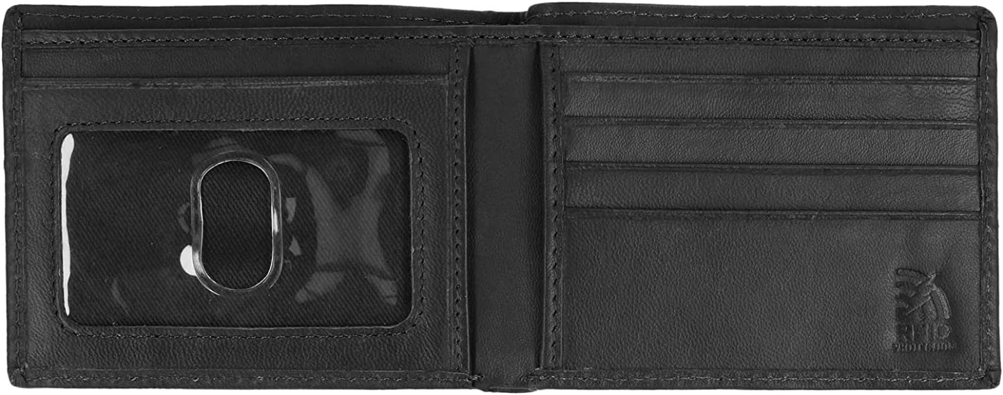 Men's Leather Bi- Fold Wallet