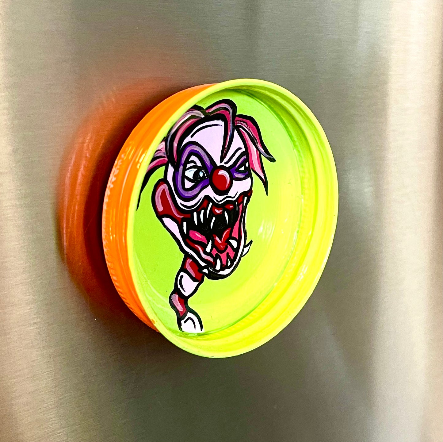 Creepy Clown Magnet
