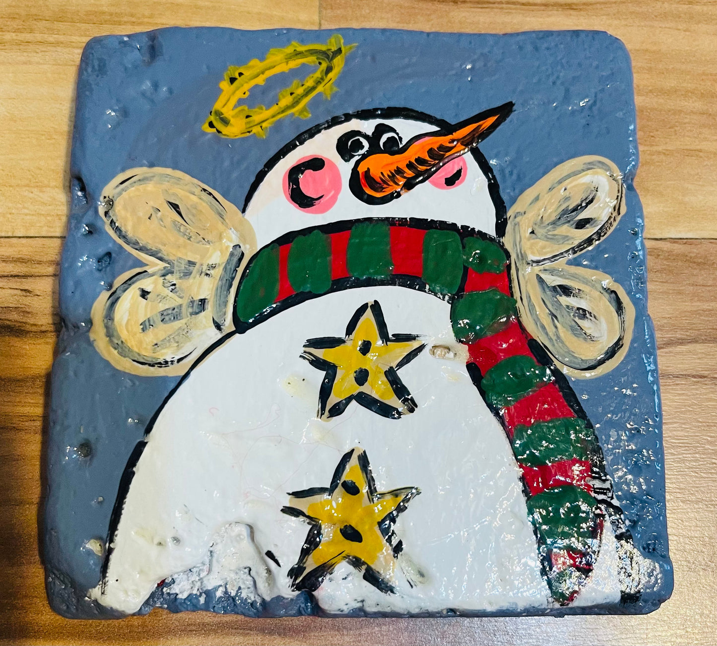 Vintage Snowman Coaster