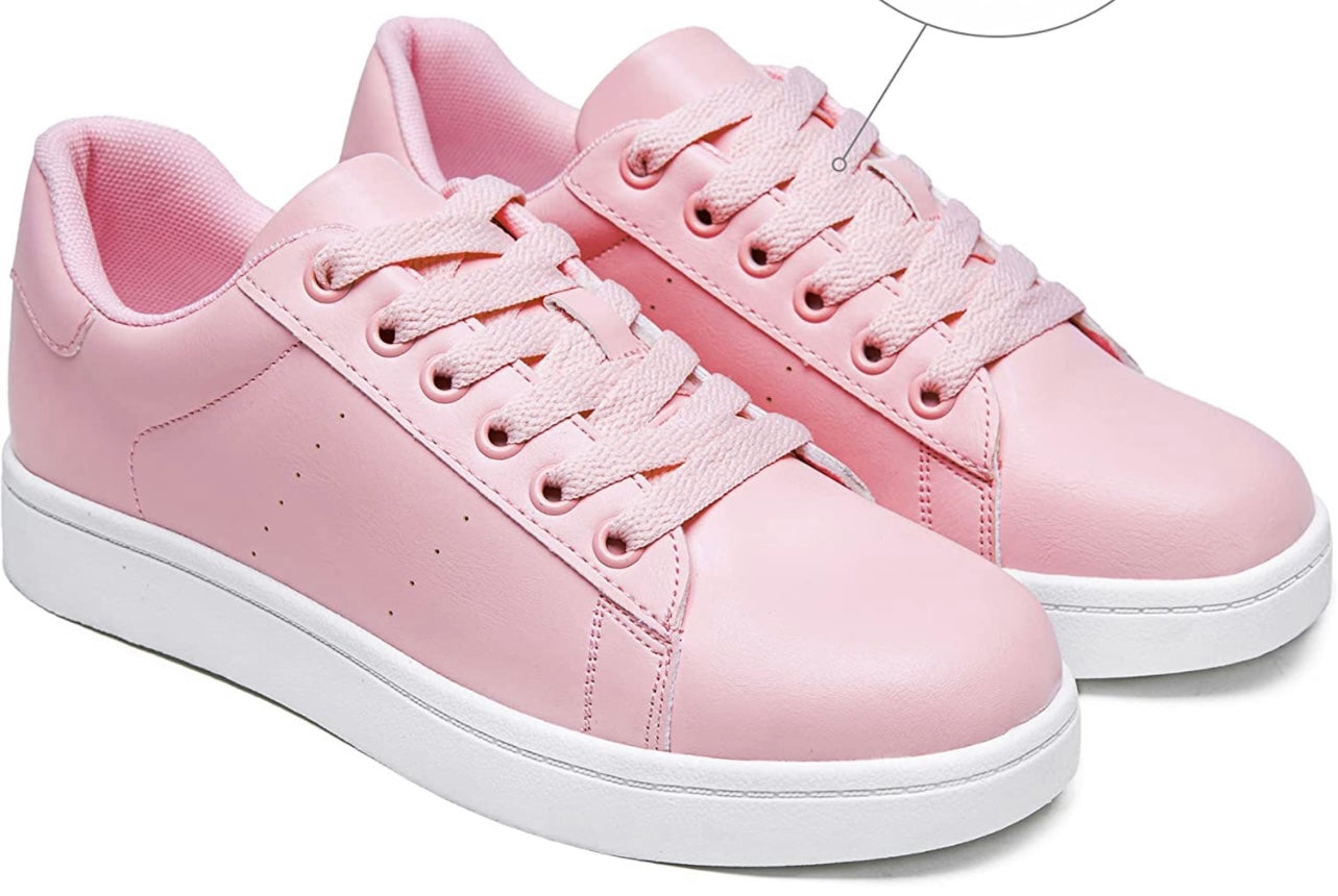 Pink Sneakers- Women’s 8.5