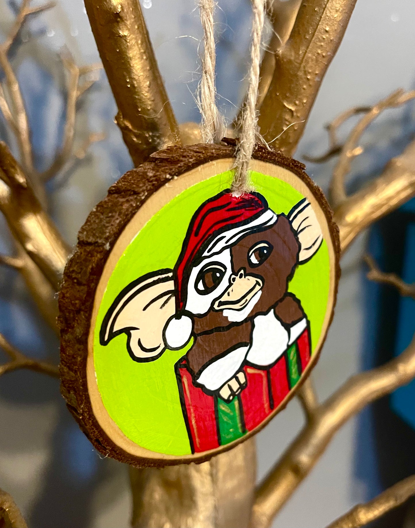 Gizmo Double Holiday Ornament
