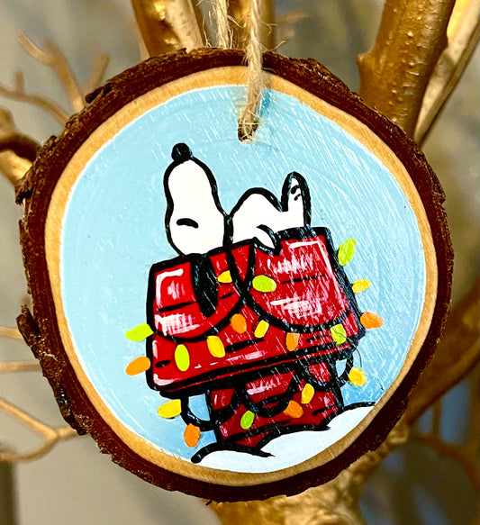 Snoopy Double Holiday Ornament
